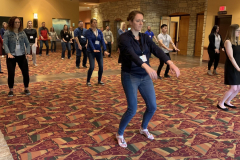 Leading Qigong at the 2022 Wisconsin Council of Self-Insurers Worker’s Compensation College at the Chula Vista Resort in Wisconsin Dells
